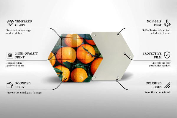 Tábua corte Laranjas de frutas