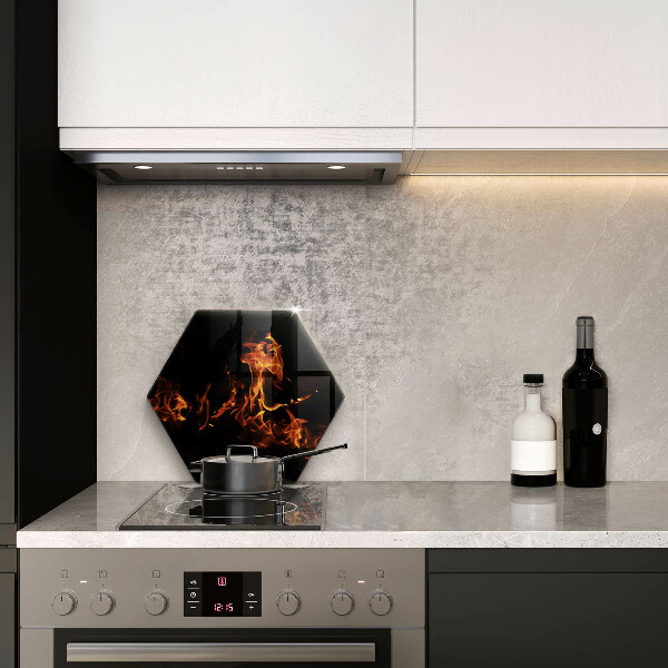 Tábua para corte Fogo, chama viva