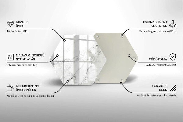 Tábua cozinha Textura de mármore elegante