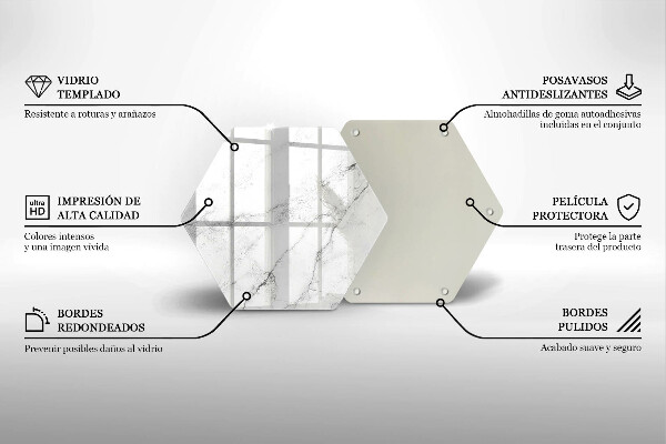 Tábua cozinha Textura de mármore elegante