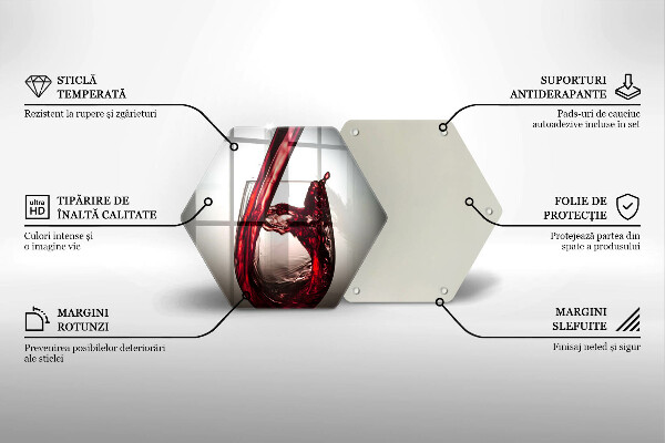 Tábua de corte Um copo e vinho tinto