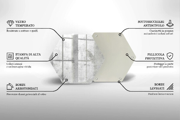 Tábua cozinha Textura de concreto