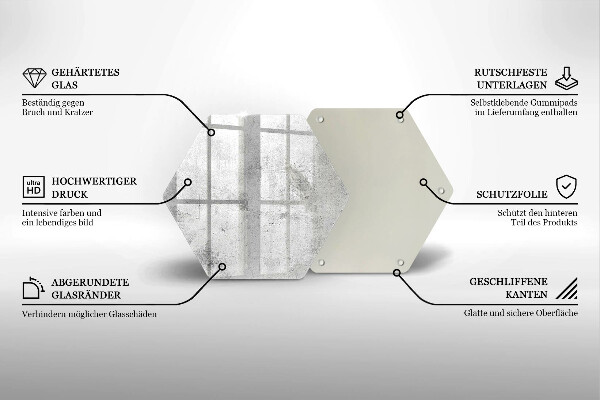 Tábua cozinha Textura de concreto