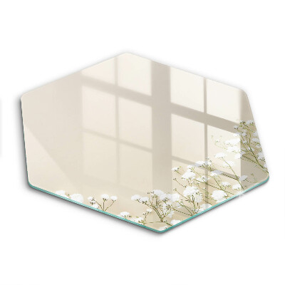 Tábua de cortar alimentos Flores boho de Gypsophila