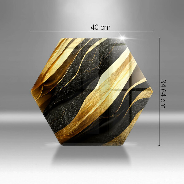 Tábua de cortar de vidro Abstração elegante