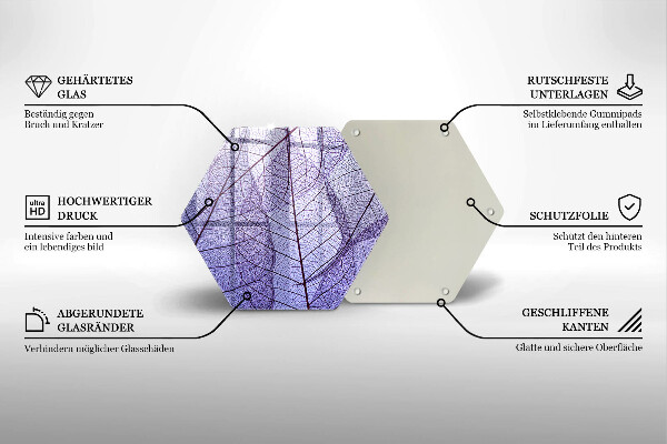Tábua cozinha Folhas com nervuras