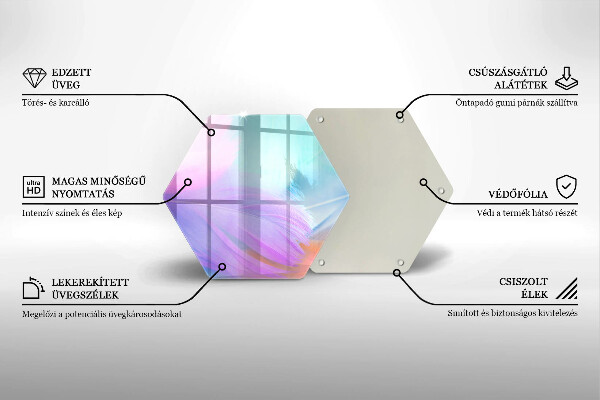 Tábua para cozinha Penas pastéis