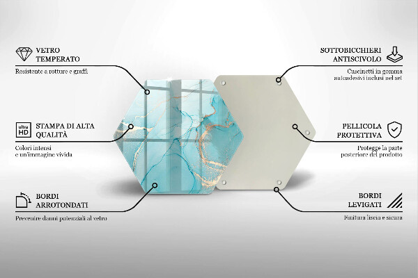 Tábua de corte Pedra abstrata