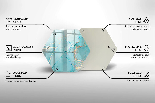 Tábua de corte Pedra abstrata