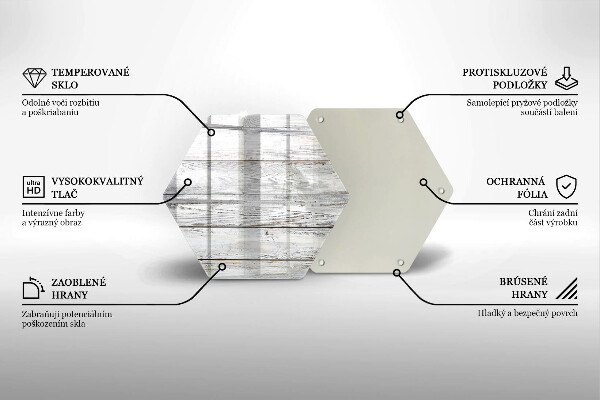Tábua de cortar de vidro Tábuas de madeira leves