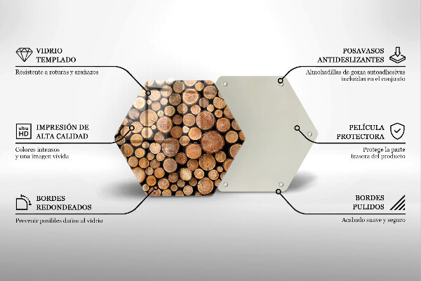 Tábua para corte Troncos de árvores