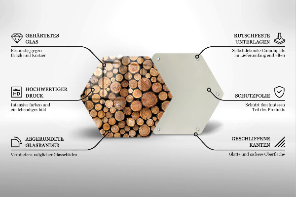 Tábua para corte Troncos de árvores