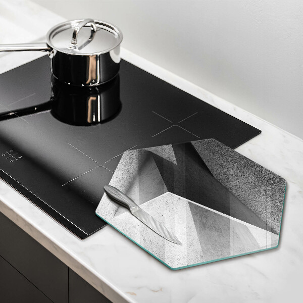 Tábua de vidro Abstração concreta