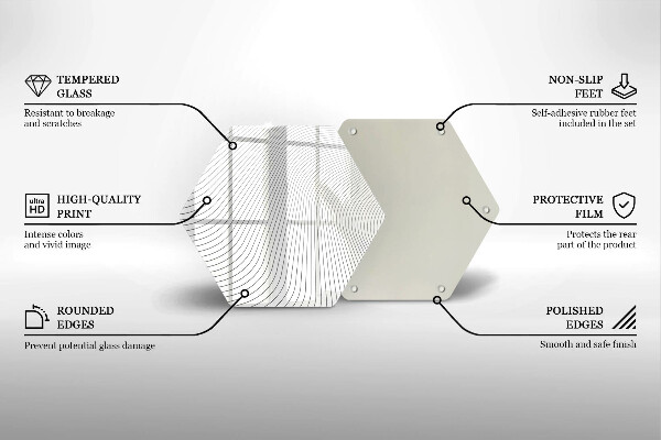 Tábua cozinha Padrão de linha moderno