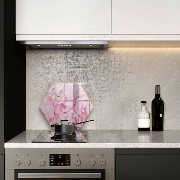 Tábua cozinha Peônias delicadas