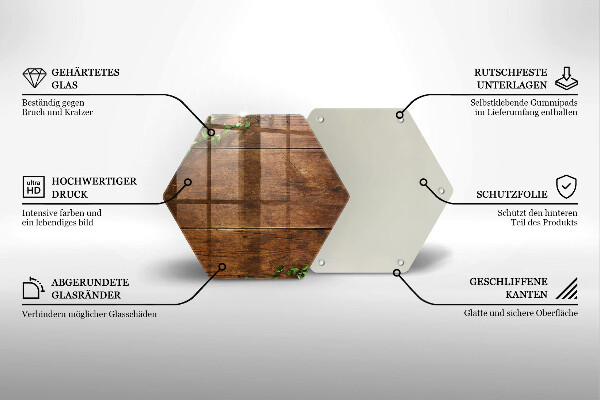 Tábua de cortar alimentos Tábuas e folhas de madeira