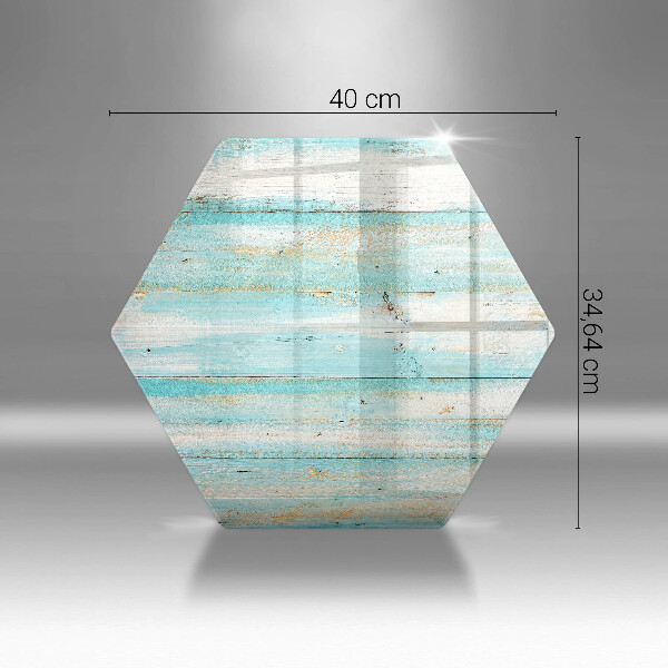 Tábua de vidro Tábuas de madeira vintage