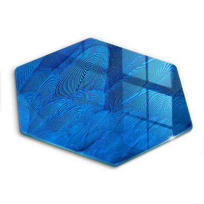 Tábua de corte penas de pássaros