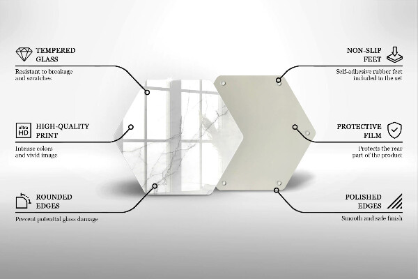 Tábua de corte Fundo de pedra de mármore