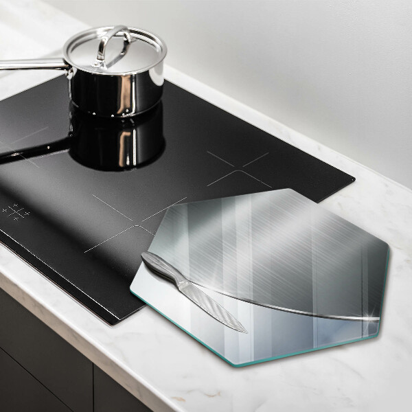 Tábua corte Padrão de abstração de metal