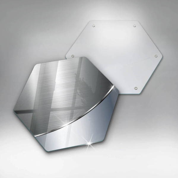 Tábua corte Padrão de abstração de metal