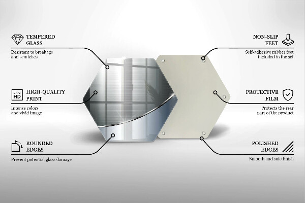 Tábua corte Padrão de abstração de metal