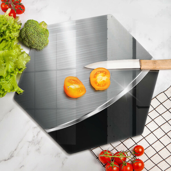 Tábua de cortar Abstração com metal