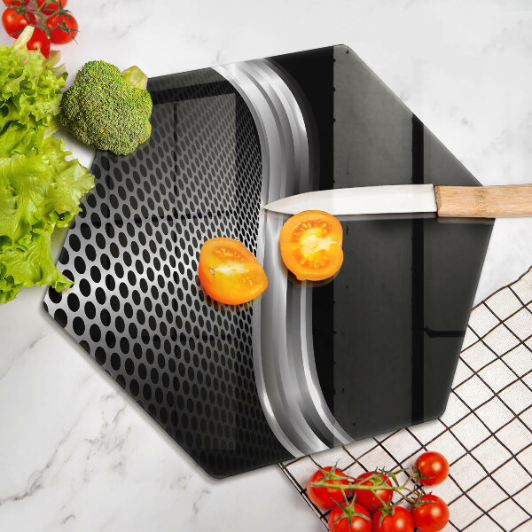 Tábua de corte de vidro Estrutura metálica