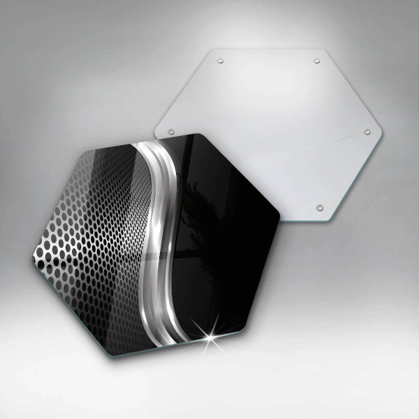 Tábua de corte de vidro Estrutura metálica