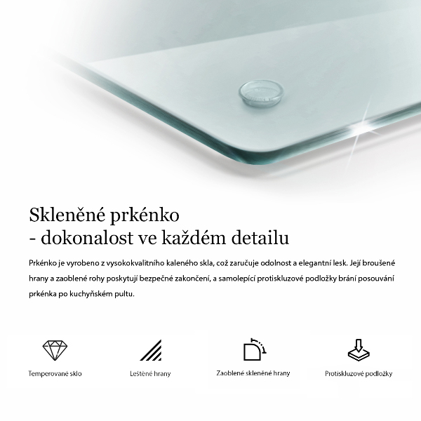 Tábua de cortar 2x30x52 cm