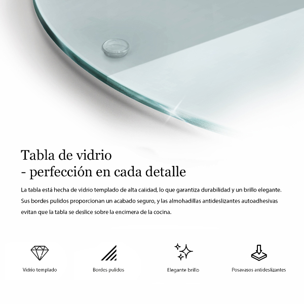 Tábua de cortar alimentos fi40 cm