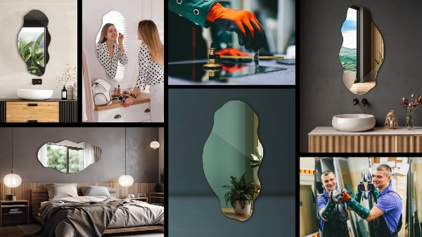 Espelho orgânico 40x80