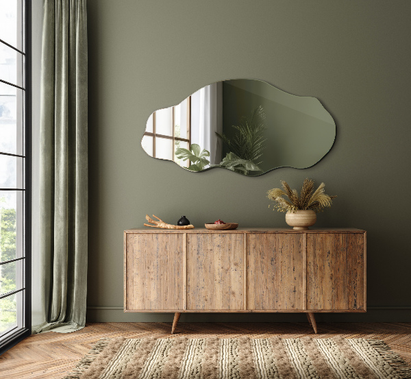 Espelho orgânico banheiro 50x100