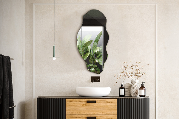 Espelho orgânico banheiro 50x100