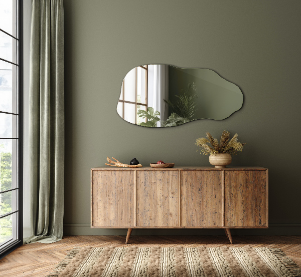 Espelho assimétrico elegante 45x90