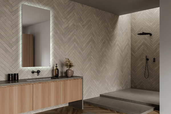 Espelho retangular LED 100x70 cm