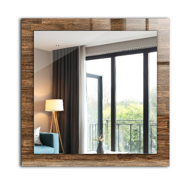 Espelho com moldura decorada em mármore preto