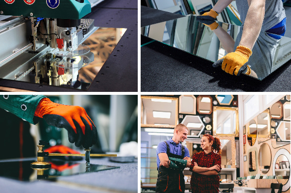 Espelho redondo led fi 90 cm