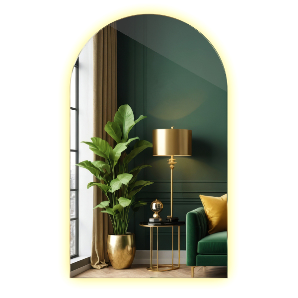 Espelho arco LED 40x70 cm
