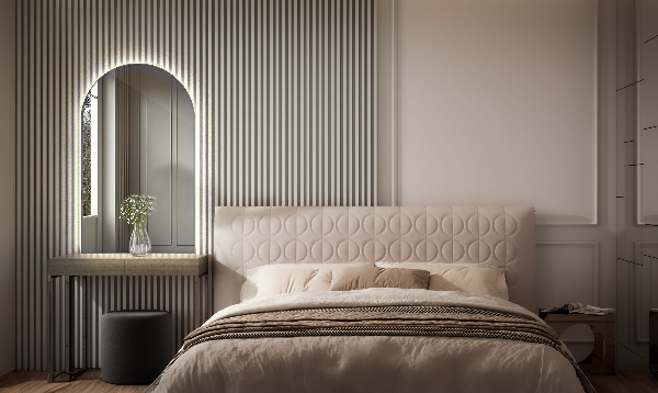 Espelho arco LED 40x70 cm