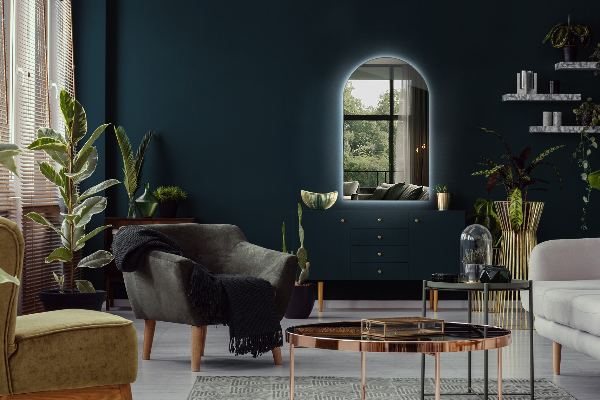 Espelho arco LED 40x70 cm