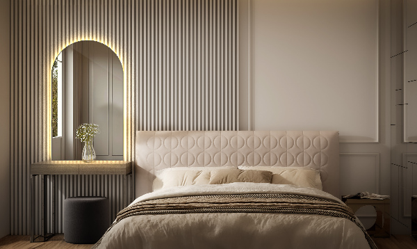 Espelho arco LED 60x100 cm