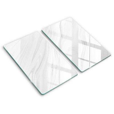 Tampa de parede do fogão a gás Mármore delicado