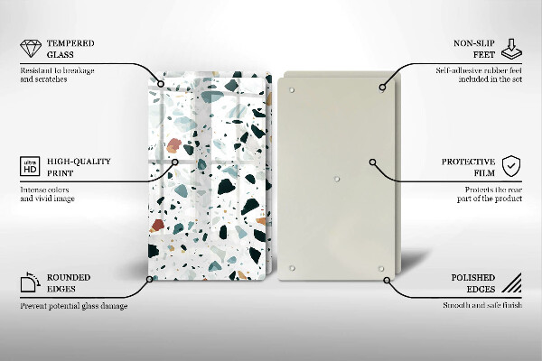 Painel de proteção para cozinhas Pedra clara de grés