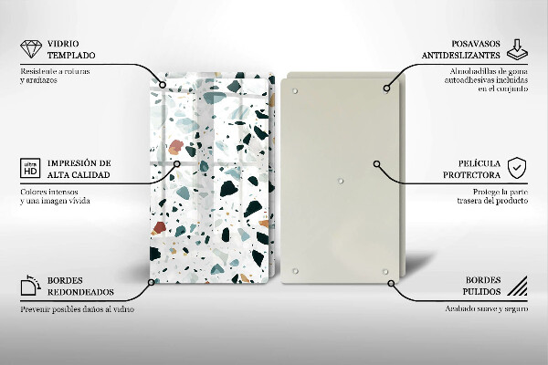 Painel de proteção para cozinhas Pedra clara de grés