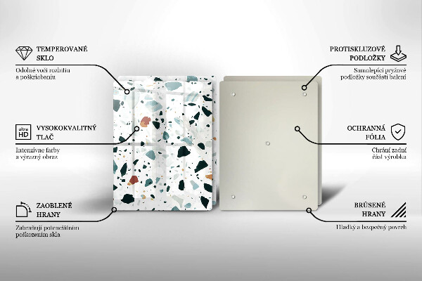 Painel de proteção para cozinhas Pedra clara de grés