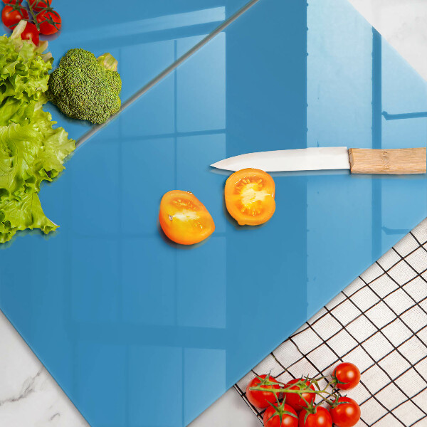 Tampa de parede para fogão a gás Cor azul