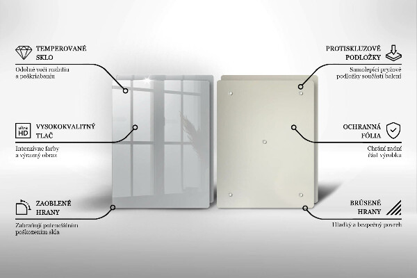 Tampa de parede do fogão a gás Cor cinza