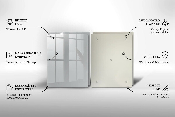 Tampa de parede do fogão a gás Cor cinza