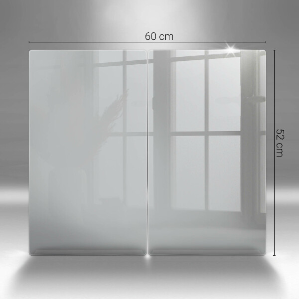 Tampa de parede do fogão a gás Cor cinza